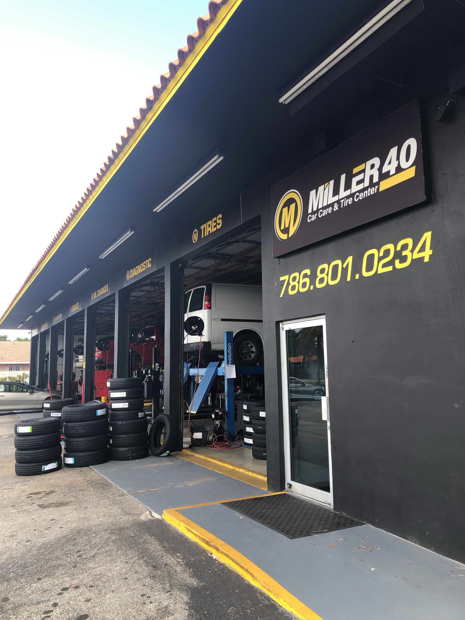 The car center with multiple vehicles