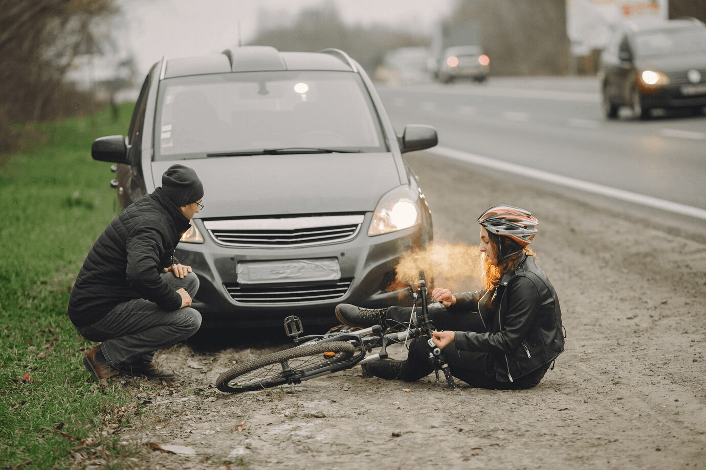 Miller40 mechanics providing roadside assistance
